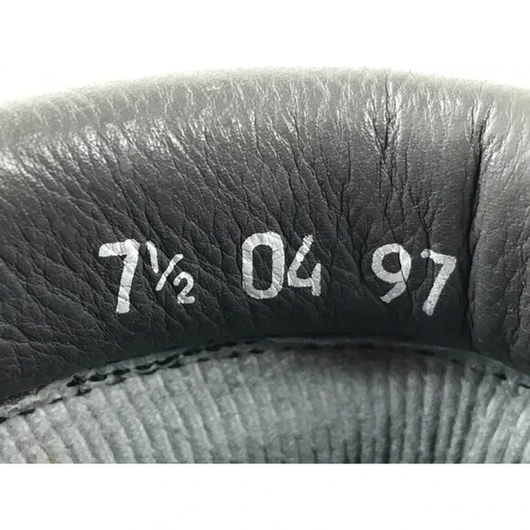 One Sport Womens Black Leather Round Toe Lace Up Outdoor Hiking Boot Size US 7.5 - Picture 10 of 10